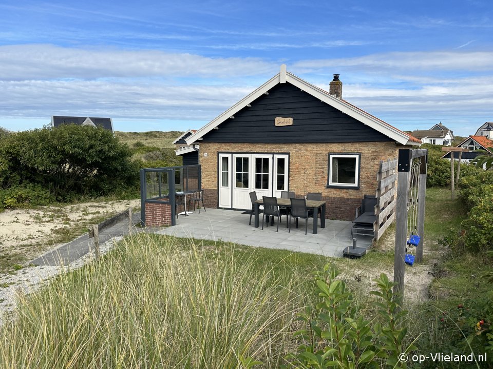 Goudvink, on holiday on Vlieland